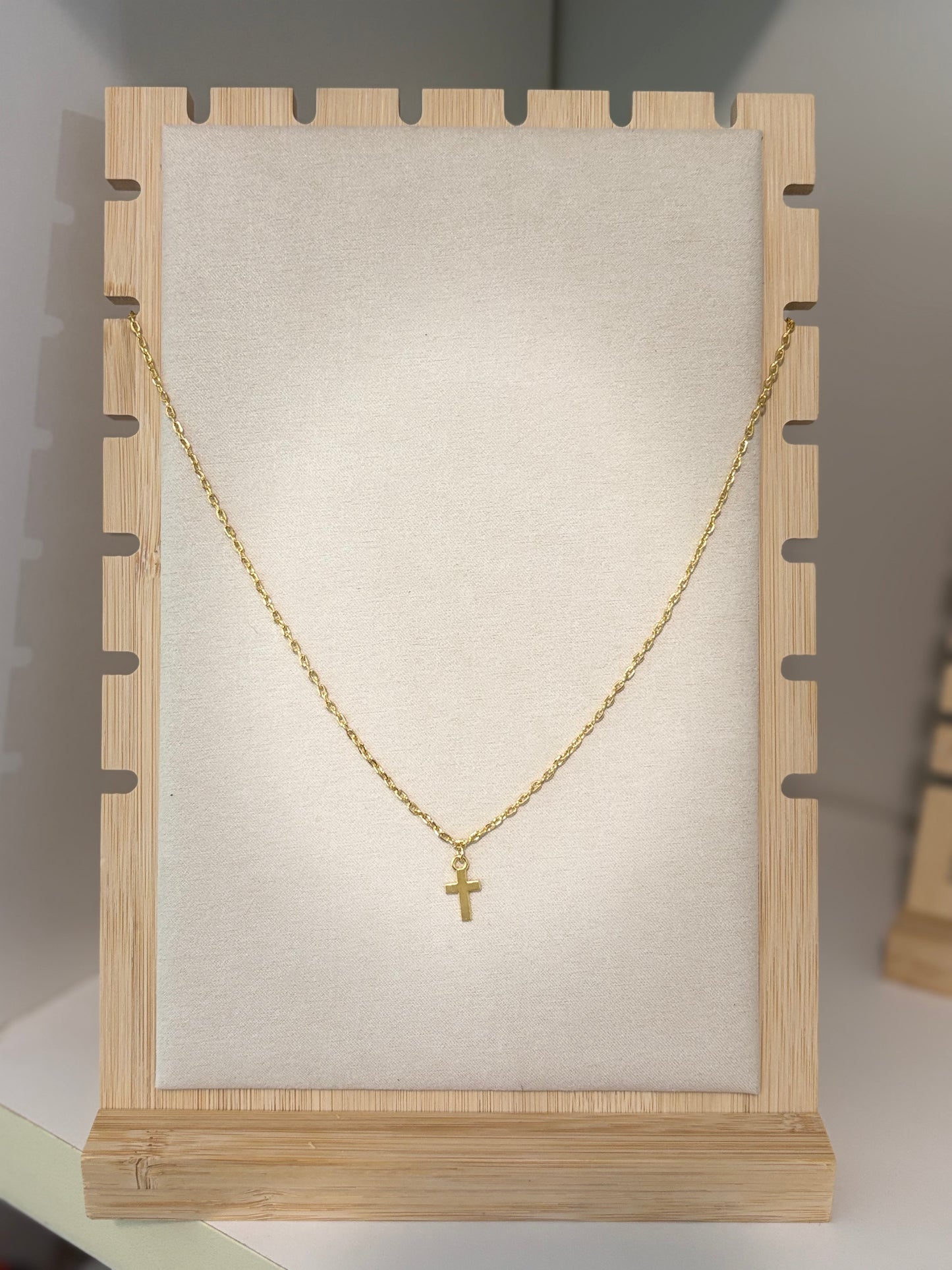 Gold or Silver cross necklaces